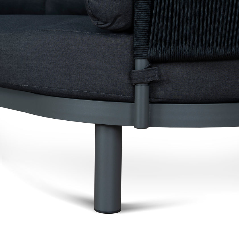 CLS12168-EM Outdoor Corner Sofa - Royal Dark Grey