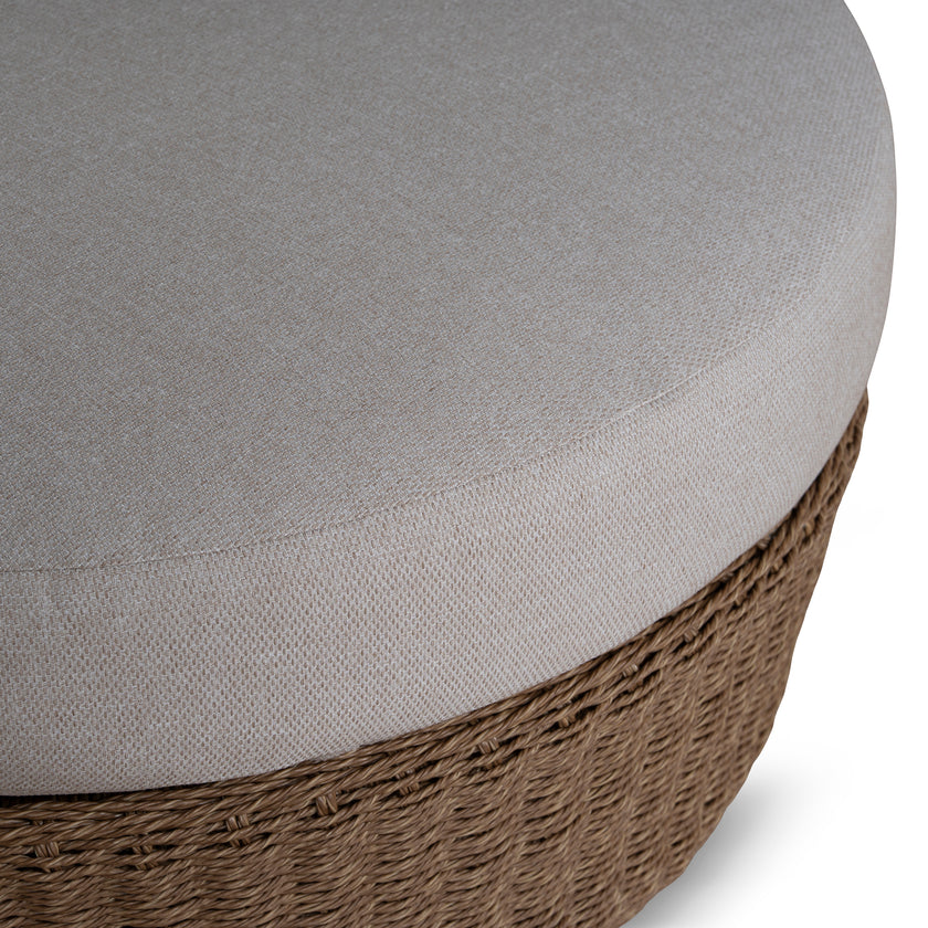 CLS12169-EM 2pcs Outdoor Corner Lounge Set - Light Brown