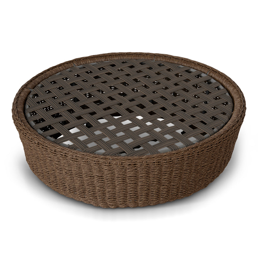 CLS12169-EM 2pcs Outdoor Corner Lounge Set - Light Brown