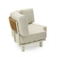 CLS14092-KT 6 Seater Outdoor Corner Set - Cream White