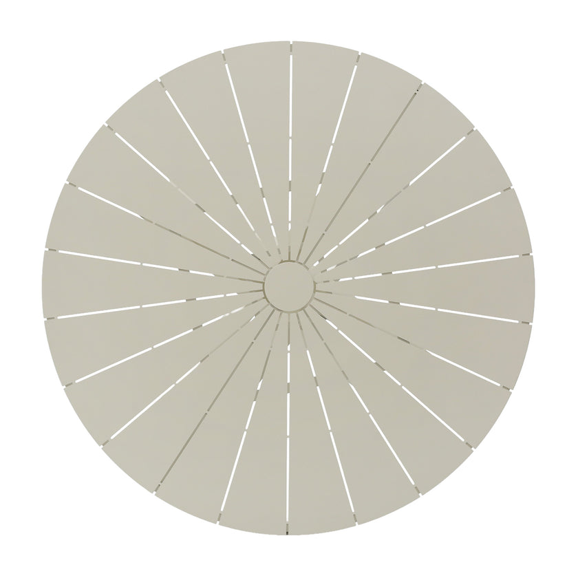 CLS14092-KT 6 Seater Outdoor Corner Set - Cream White