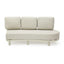 CLS14092-KT 6 Seater Outdoor Corner Set - Cream White
