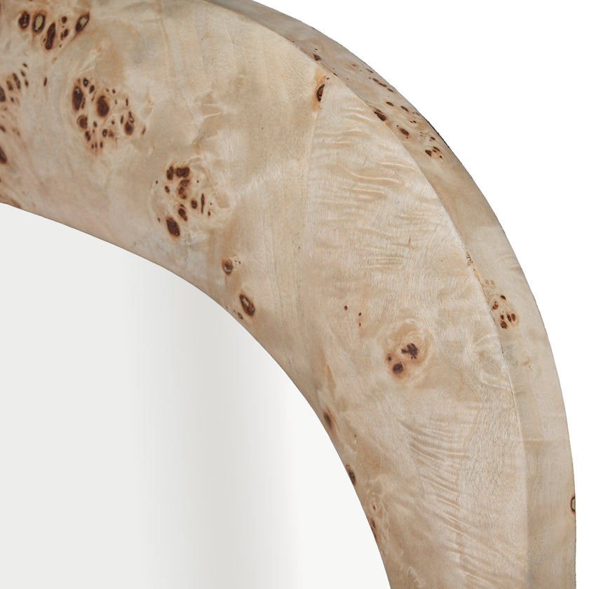 Ex Display - CMR10653-MK 1.8m (H) Wall Mirror - Aspen Burls
