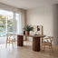 CDT2885-CN 2.2m Dining Table - Walnut
