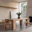 CDT8651-NA 3m Elm Dining Table - Natural