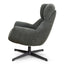 Ex Display - COC10288-LF Swivel Armchair - Dark Fern Green