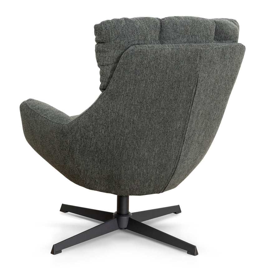 Ex Display - COC10288-LF Swivel Armchair - Dark Fern Green