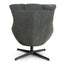 Ex Display - COC10288-LF Swivel Armchair - Dark Fern Green