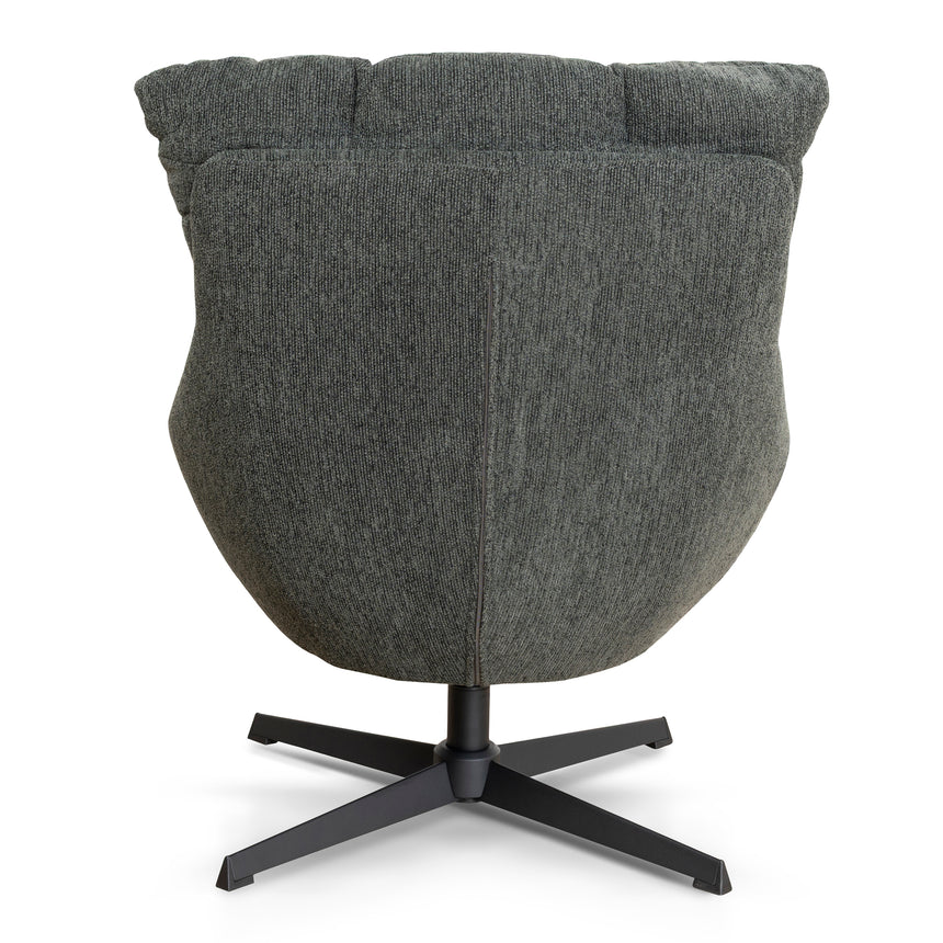 Ex Display - COC10288-LF Swivel Armchair - Dark Fern Green