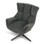 Ex Display - COC10288-LF Swivel Armchair - Dark Fern Green
