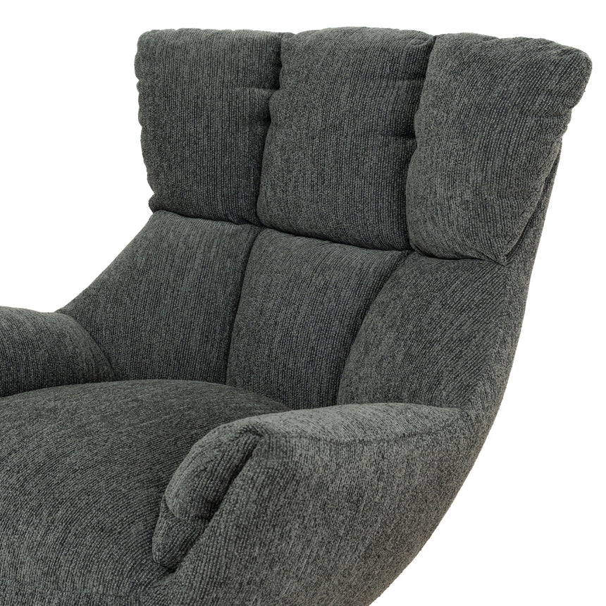 Ex Display - COC10288-LF Swivel Armchair - Dark Fern Green