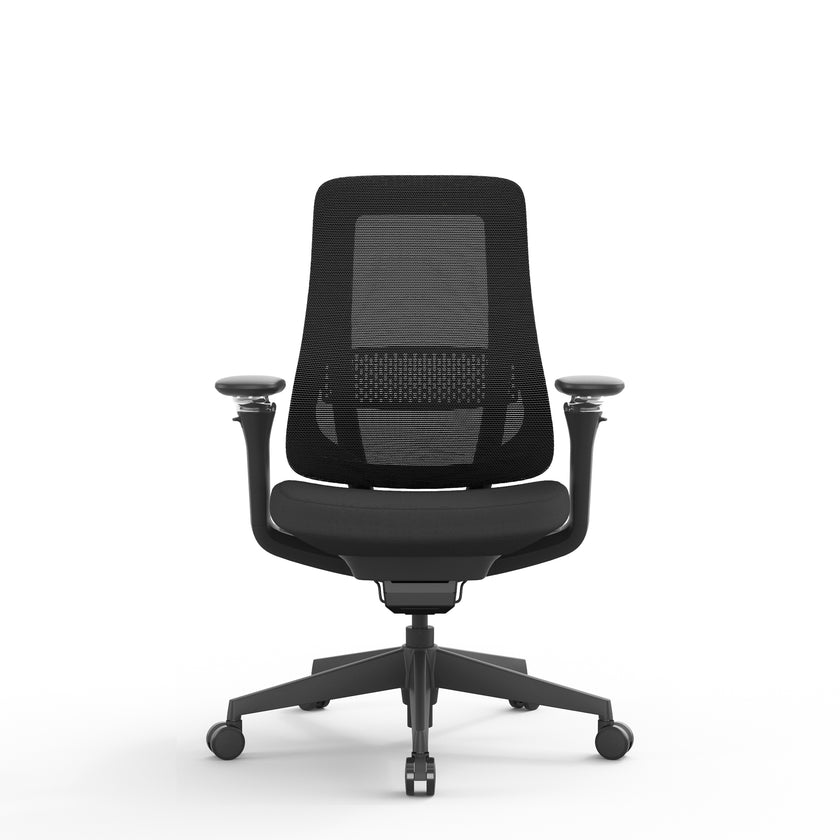 COC12629-AV Mesh Office Chair - Full Black