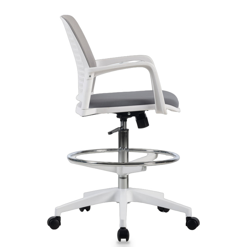 COC12812-LF Drafting Office Chair - Light Grey