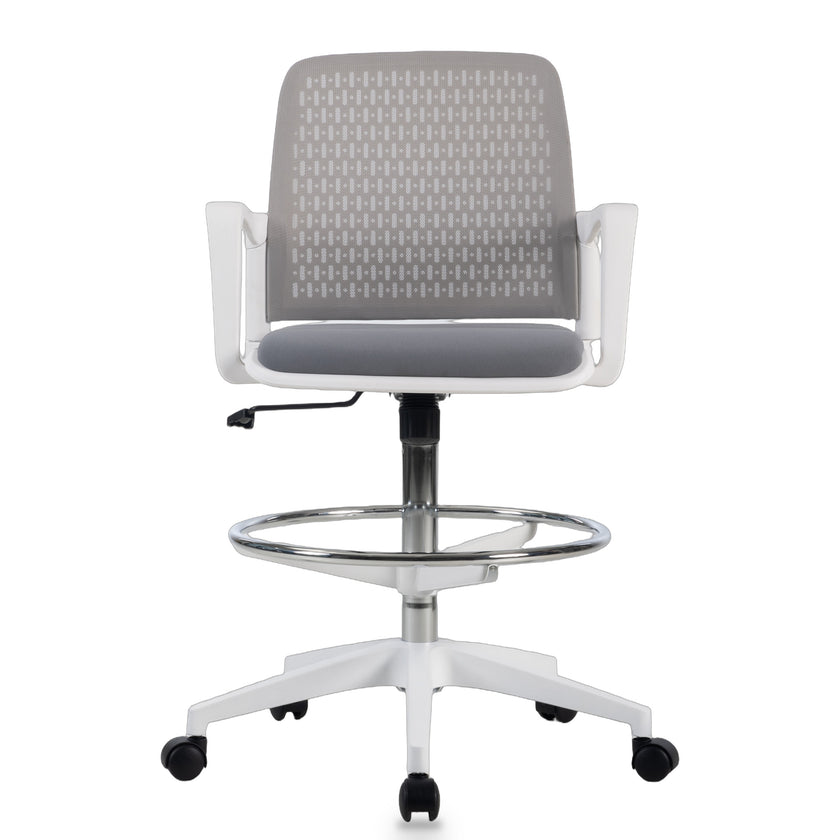 COC12812-LF Drafting Office Chair - Light Grey