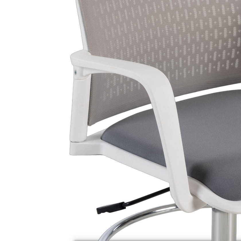 COC12812-LF Drafting Office Chair - Light Grey