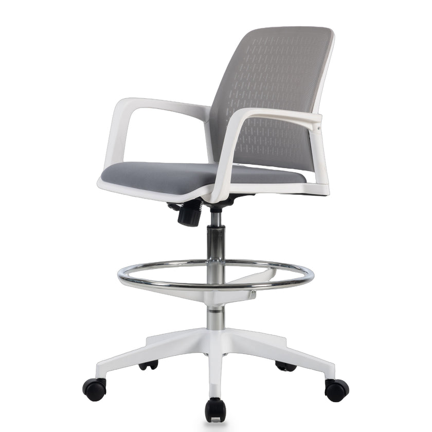 COC12812-LF Drafting Office Chair - Light Grey