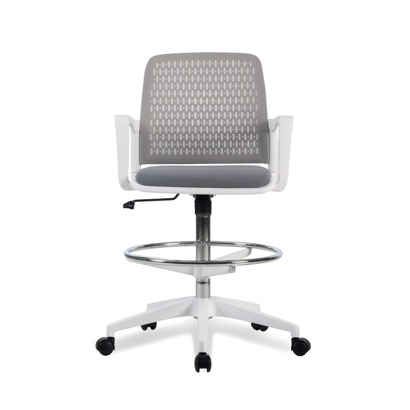 COC12812-LF Drafting Office Chair - Light Grey