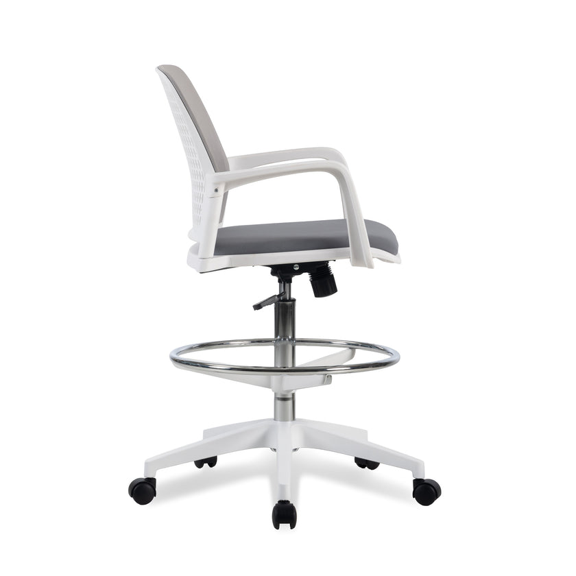 COC12812-LF Drafting Office Chair - Light Grey