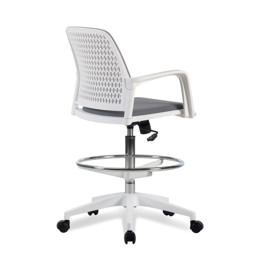 COC12812-LF Drafting Office Chair - Light Grey