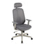 COC12813-LF Office Chair with Headrest - Carbon Grey
