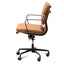 Ex Display - COC6404-YS Low Back Office Chair - Saddle Tan in Black Frame