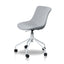 Ex Display - COC8502-LF Office Bar Chair - Light Grey with White Base