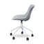 COC8502-LF Office Bar Chair - Light Grey with White Base