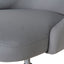 COC8963-UN Grey Fabric Office Chair - Black Base