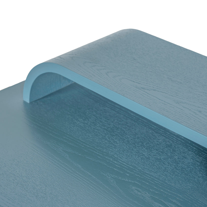 COF10667-DR Wooden Home Office Desk - Light Blue