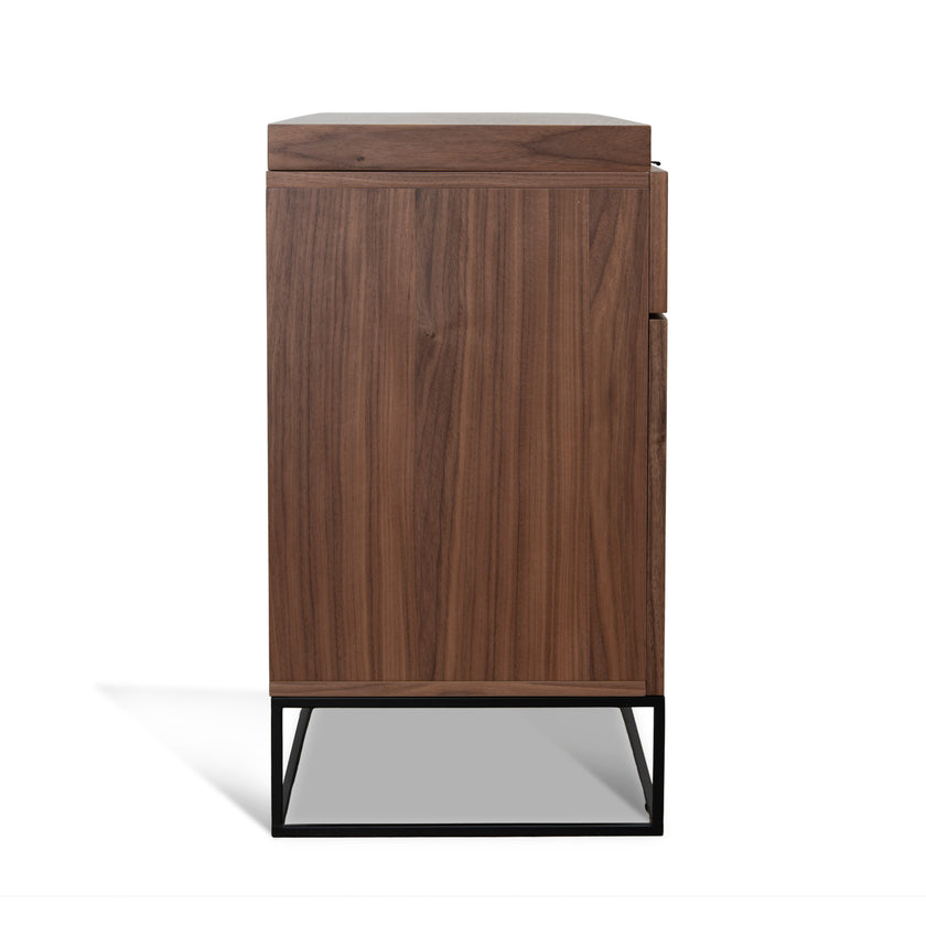 COF10938-CN Extendable Home Office Desk - Walnut