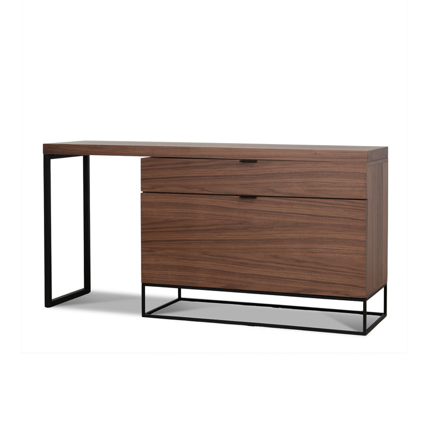 COF10938-CN Extendable Home Office Desk - Walnut