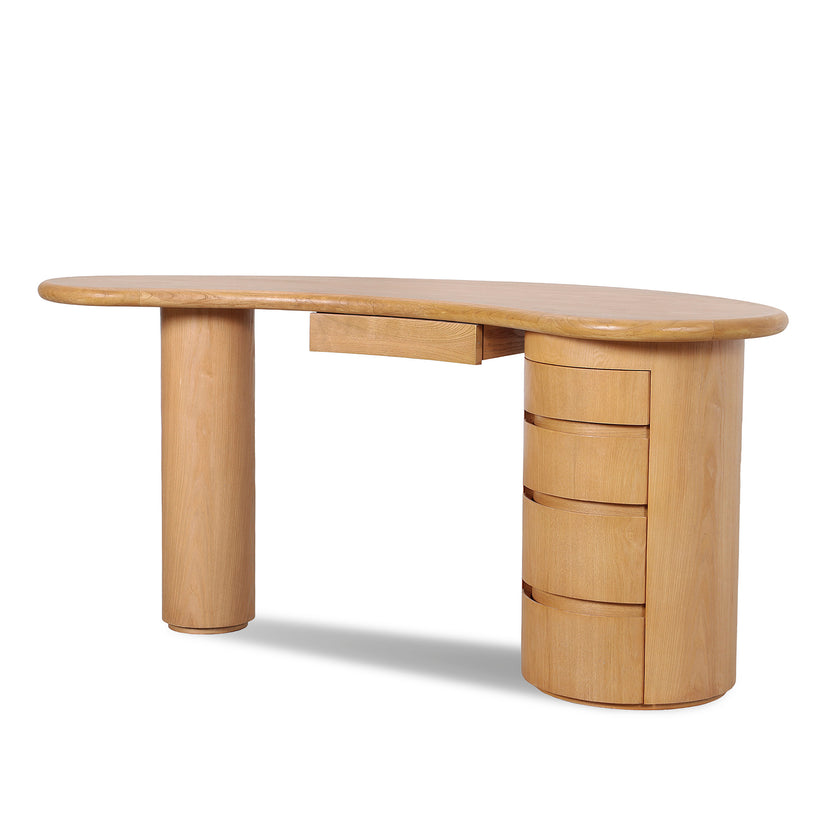 COF12834-NI 1.6m Home Office Desk - Natural