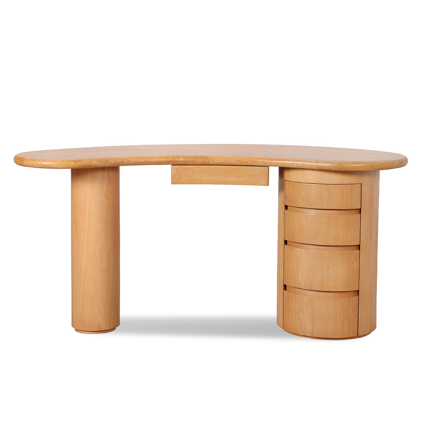 COF12834-NI 1.6m Home Office Desk - Natural