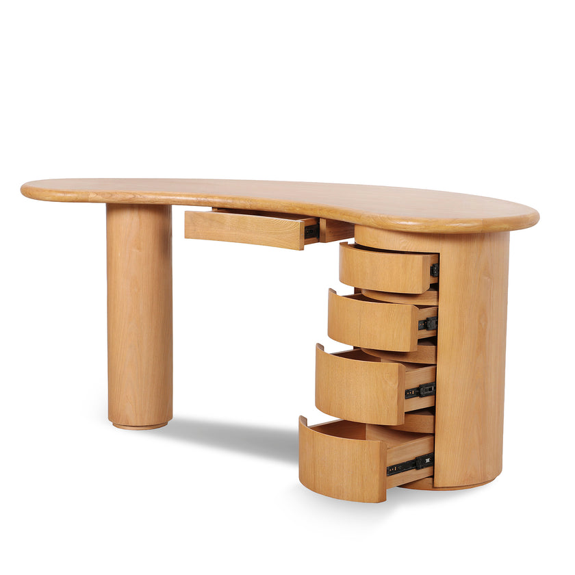 COF12834-NI 1.6m Home Office Desk - Natural