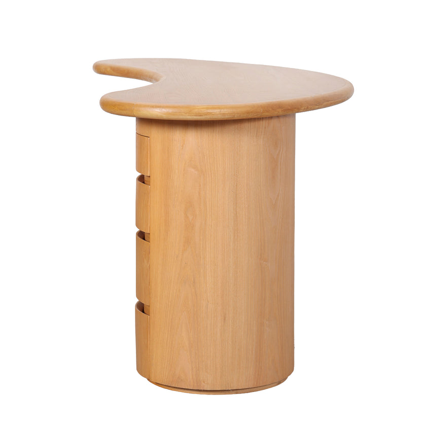 COF12834-NI 1.6m Home Office Desk - Natural