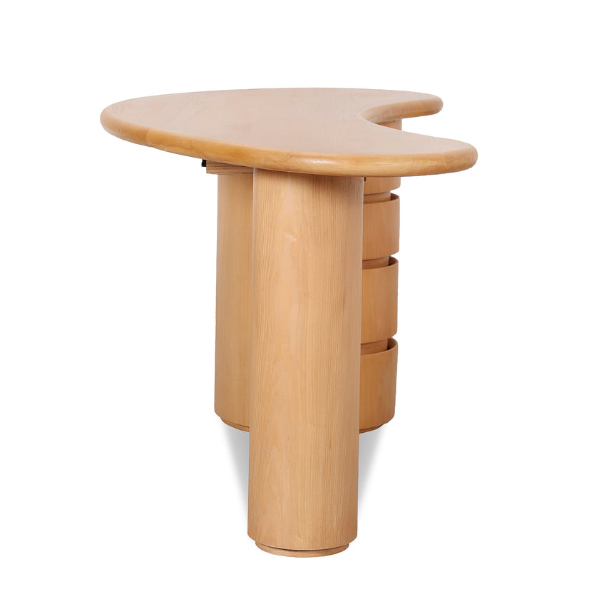 COF12834-NI 1.6m Home Office Desk - Natural