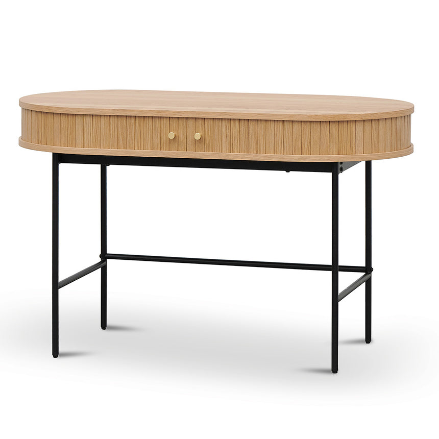 COT8912-SN 2.4m Oval Meeting Table - Walnut