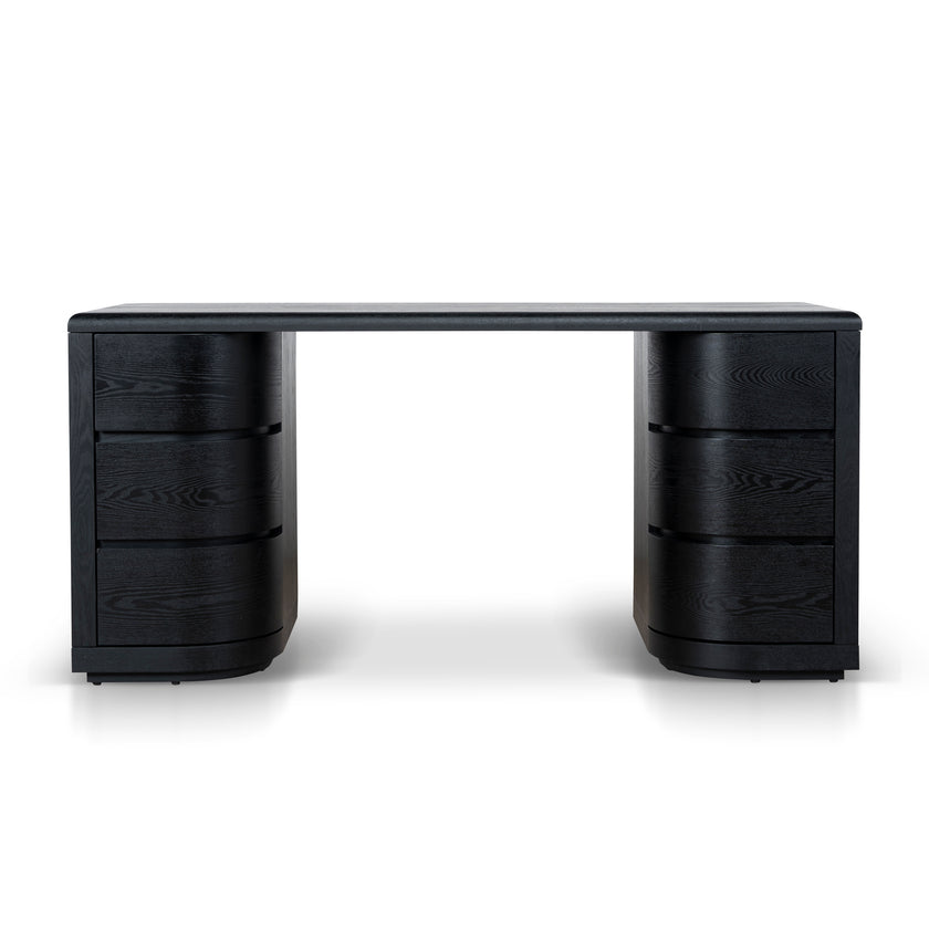 COT10282-DW 1.6m Office Desk - Full Black