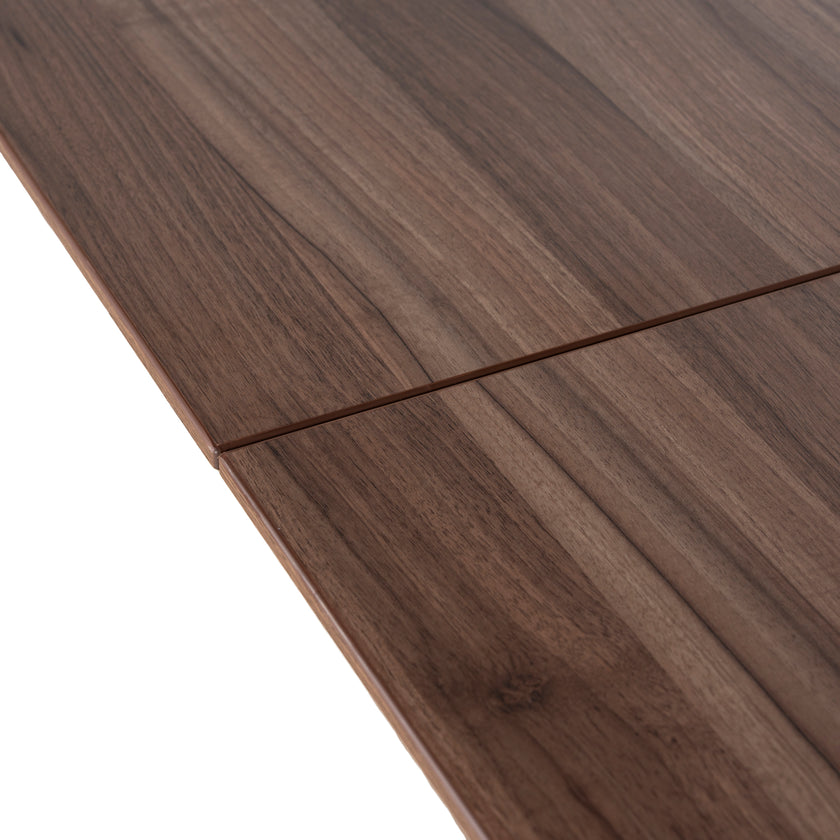 COT10442-SN 3.6m Boardroom Meeting Table - Walnut Top With Black Legs