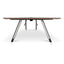 COT10442-SN 3.6m Boardroom Meeting Table - Walnut Top With Black Legs