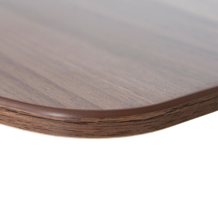 COT10442-SN 3.6m Boardroom Meeting Table - Walnut Top With Black Legs