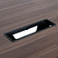 COT10442-SN 3.6m Boardroom Meeting Table - Walnut Top With Black Legs