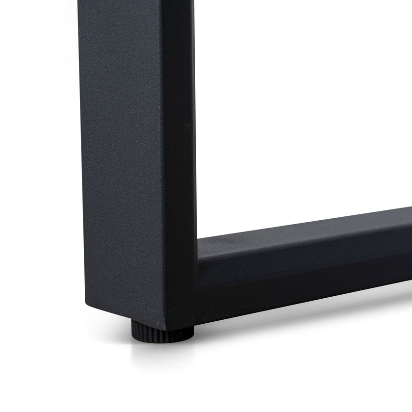 COT10692-SN 1.6m Single Seater Natural Office Desk - Black Legs