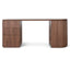 COT10936-CN 1.77m Left Drawer Office Desk - Walnut