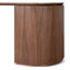 COT10936-CN 1.77m Left Drawer Office Desk - Walnut
