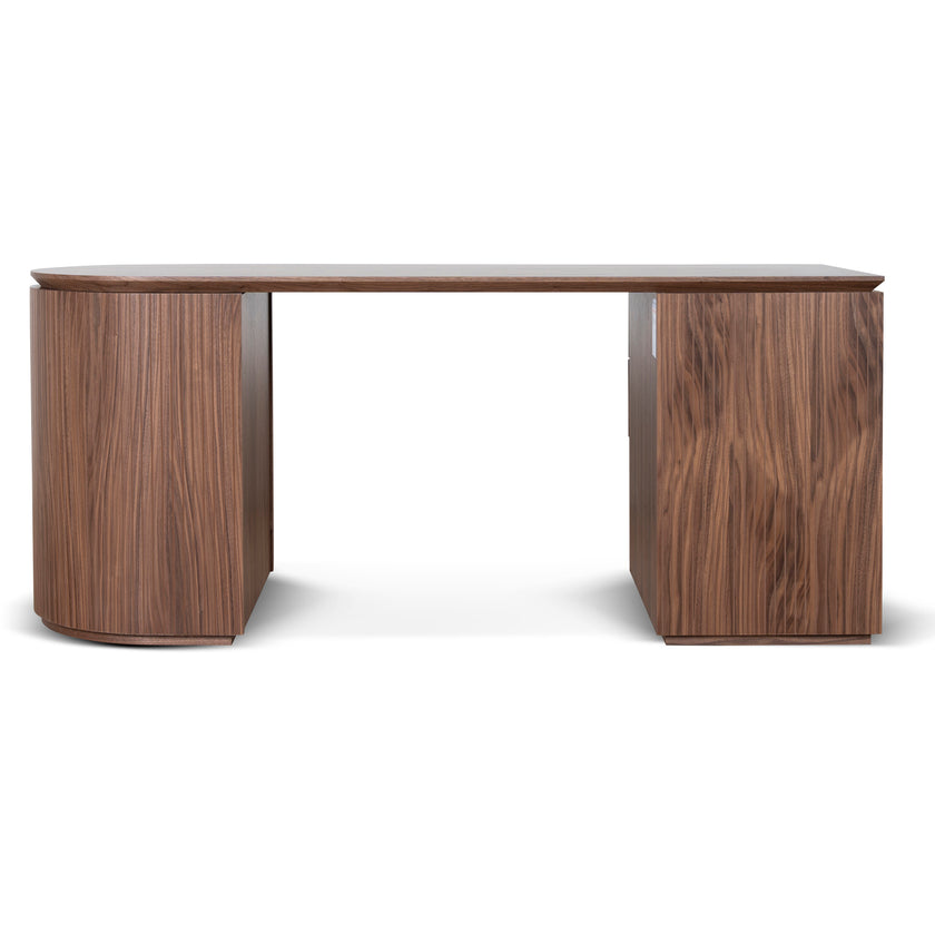 COT10936-CN 1.77m Left Drawer Office Desk - Walnut