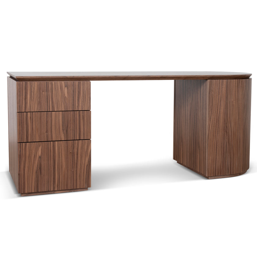 COT10936-CN 1.77m Left Drawer Office Desk - Walnut