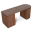COT10936-CN 1.77m Left Drawer Office Desk - Walnut