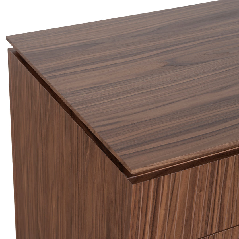 COT10936-CN 1.77m Left Drawer Office Desk - Walnut