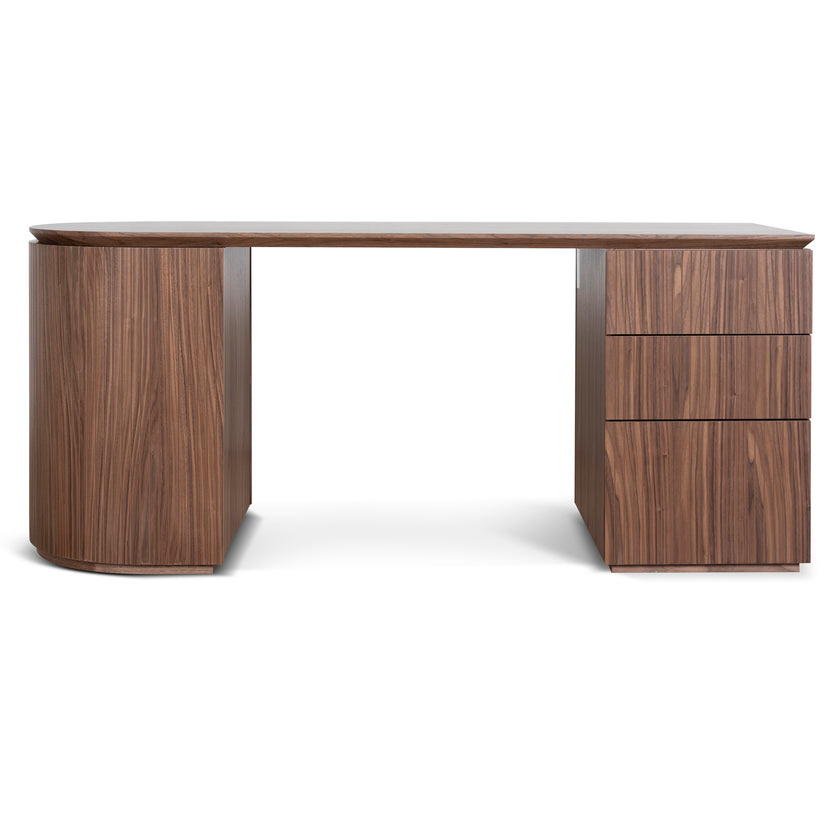 COT10937-CN 1.77m Right Drawer Office Desk - Walnut